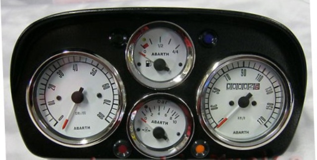 ART.5/579 CRUSCOTTO COMPLETO STRUMENTI BIANCO E NERO PER FIAT 500 F-L-R-_(SPECIFICARE COLORE VEDI ALL'INTERNO) ART.5/579 CRUSCOTTO COMPLETO STRUMENTI BIANCO E NERO PER FIAT 500 F-L-R-_(SPECIFICARE COLORE VEDI ALL'INTERNO)